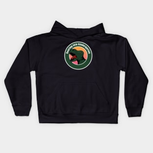 Roaring Into Kindergarten Kids Hoodie